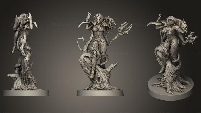 Figurines heroes, monsters and demons (Sword amp Sorcery69, STKM_1284) 3D models for cnc